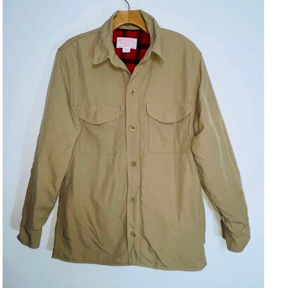 C.C. Filson Field Jacket - Style 10431 Flannel Lined - Mens Size S - Made in USA - Picture 1 of 11